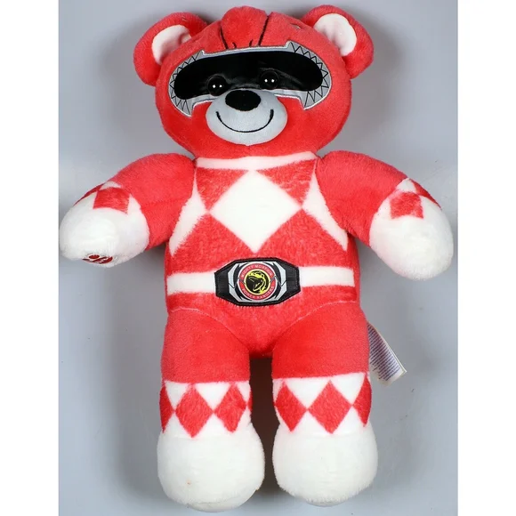 Build A Bear 16" Plush Limited Edition Power Rangers Red Ranger Battlizer Rookie - Picture 4 of 12